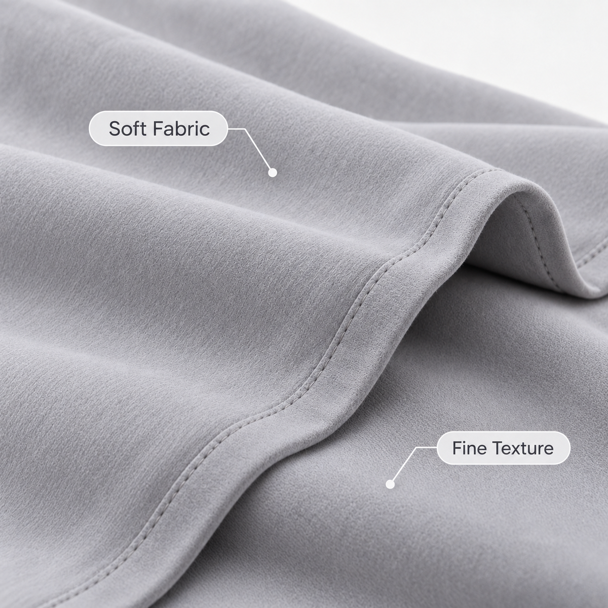 Havenliss Solid Gray Duvet Cover – Soft-Touch Minimal Bedding Cover
