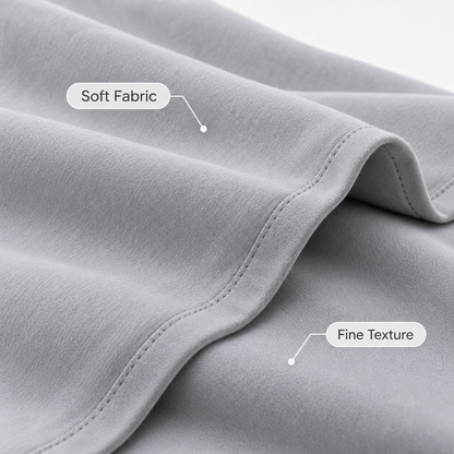 Havenliss Solid Gray Duvet Cover – Soft-Touch Minimal Bedding Cover