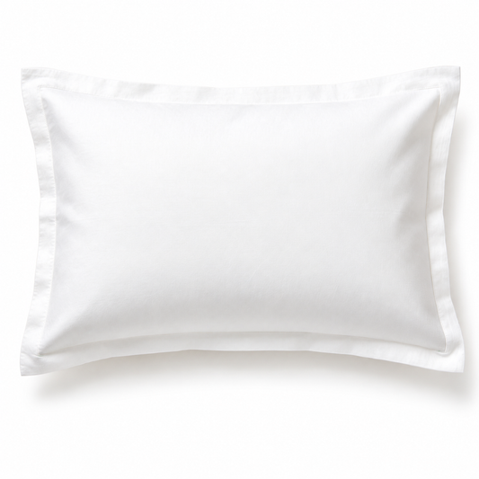 Havenliss Classic White Pillowcase – Soft Fabric Envelope Closure Pillow Cover