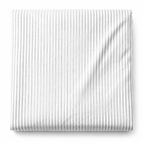 Havenliss Light Gray Stripe Duvet Cover – Soft-Touch Minimal Bedding Cover