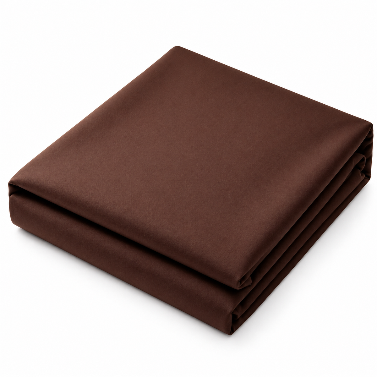 Havenliss Chocolate Brown Solid Duvet Cover with Corner Ties – Minimalist Bedding Cover